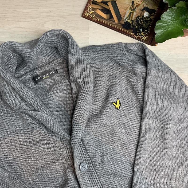 Женский Lyle & Scott Свитер Серый Акрил S-M