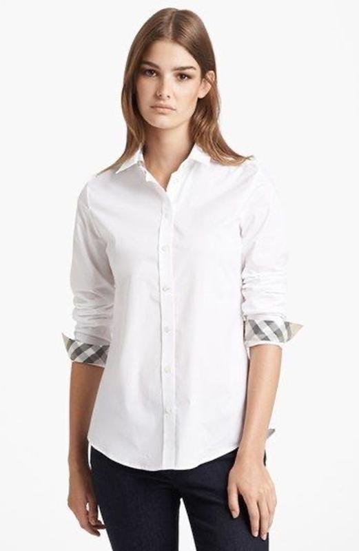 Damen Burberry Hemd Weiß 36 / S / 44