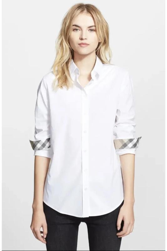 Damen Burberry Hemd Weiß 36 / S / 44