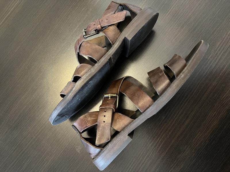 Мужские Dsquared² Сандалии Коричневый Кожа 43