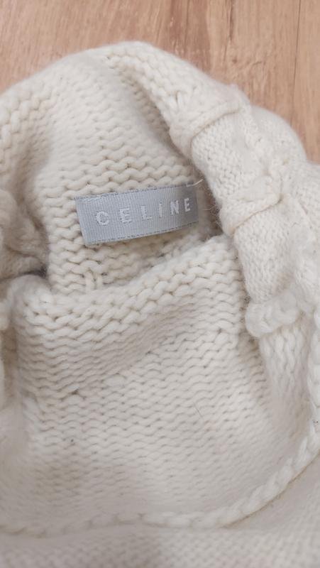 Femme Celine Pull Blanc Laine S