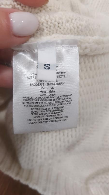 Femme Celine Pull Blanc Laine S