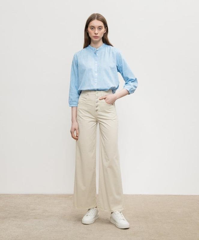 Women Woolrich Trousers Navy Cotton 38 / M / 46