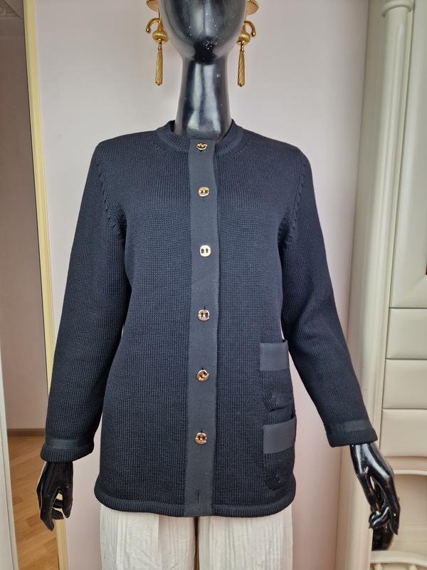 Женский Salvatore Ferragamo Свитер Чёрный Шерсть