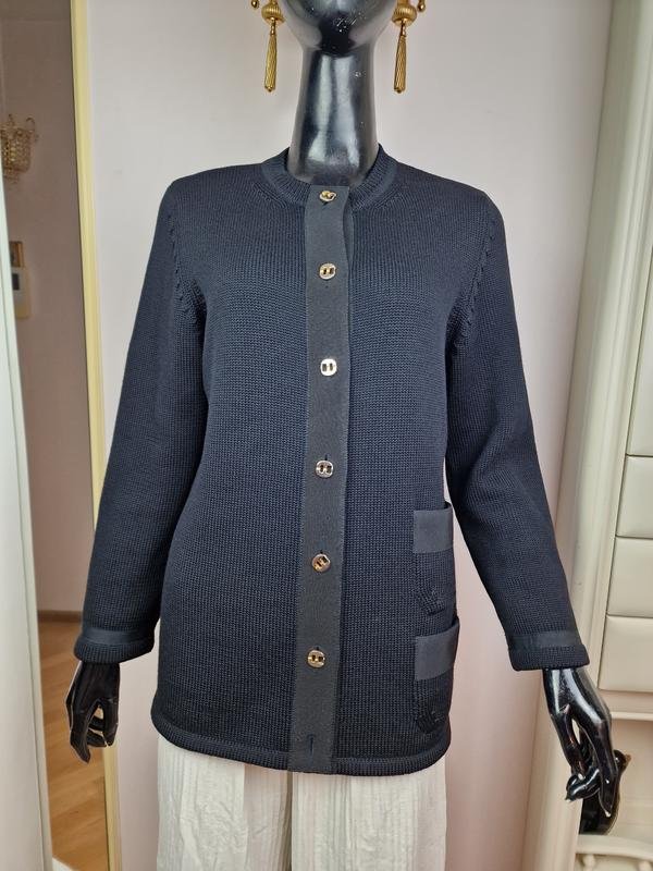 Женский Salvatore Ferragamo Свитер Чёрный Шерсть