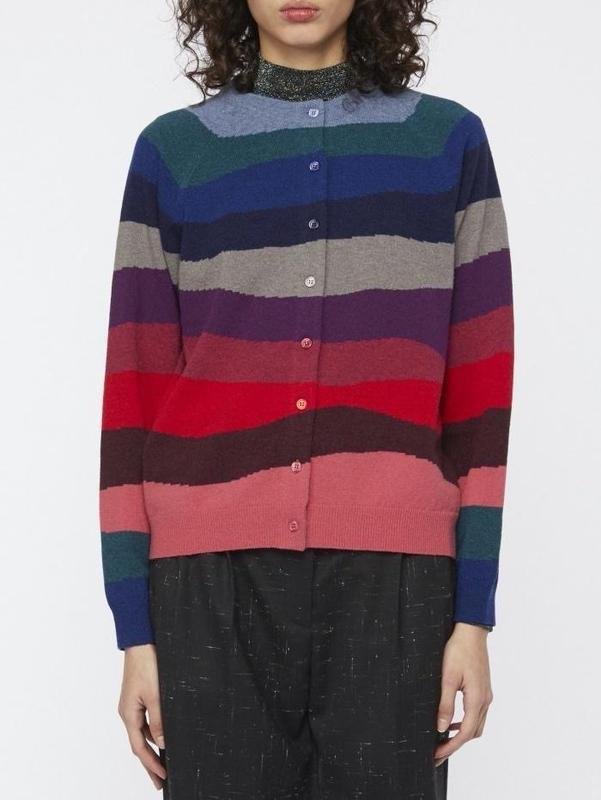 Femme Paul Smith Pull Multicolore Laine 36 / S /