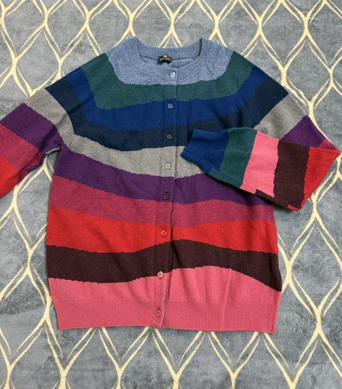 Femme Paul Smith Pull Multicolore Laine 36 / S /