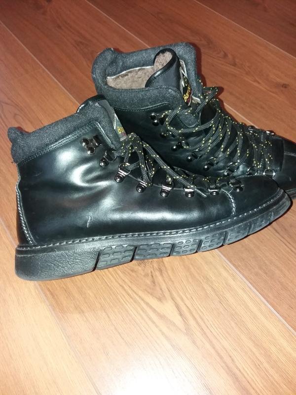 Homme Barracuda Bottes Noir Cuir 42