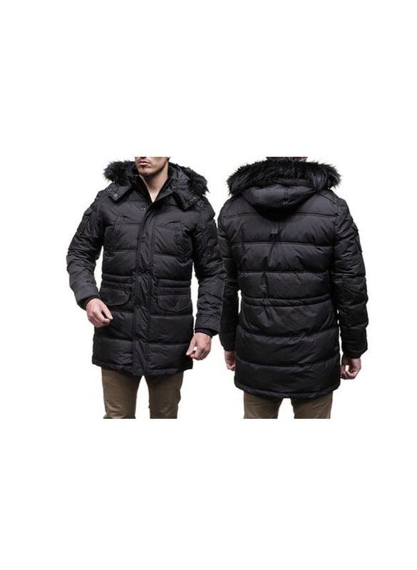 Herren Redskins Parka Schwarz 42 / XL / 50