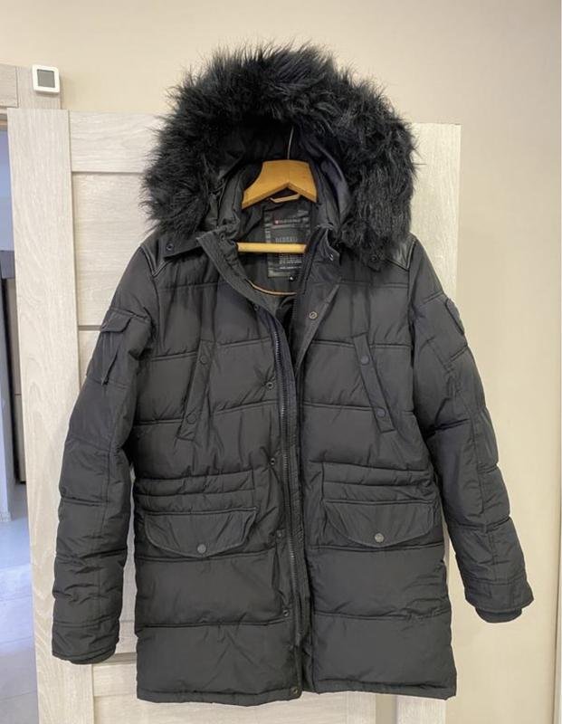 Herren Redskins Parka Schwarz 42 / XL / 50