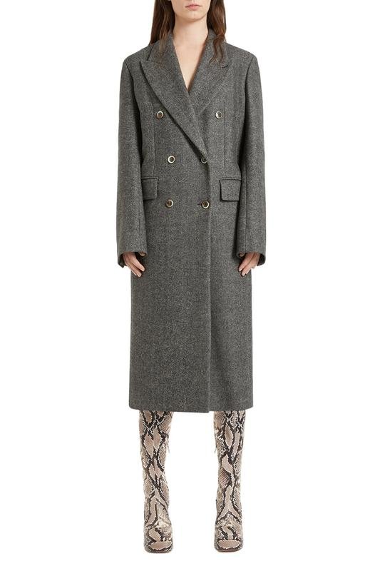 Женское Sportmax Пальто Серый 34 / XS / 42