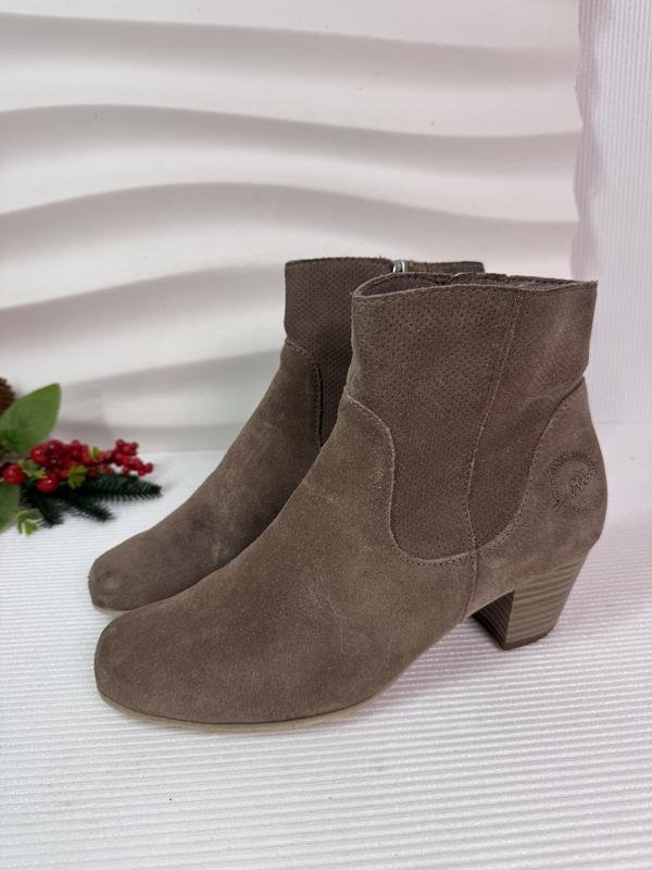 Women s.Oliver Ankle Boots Brown Suede 37