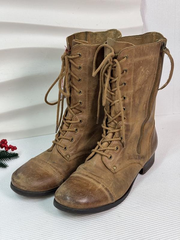 Женские ALDO Ботинки Коричневые Кожа 39