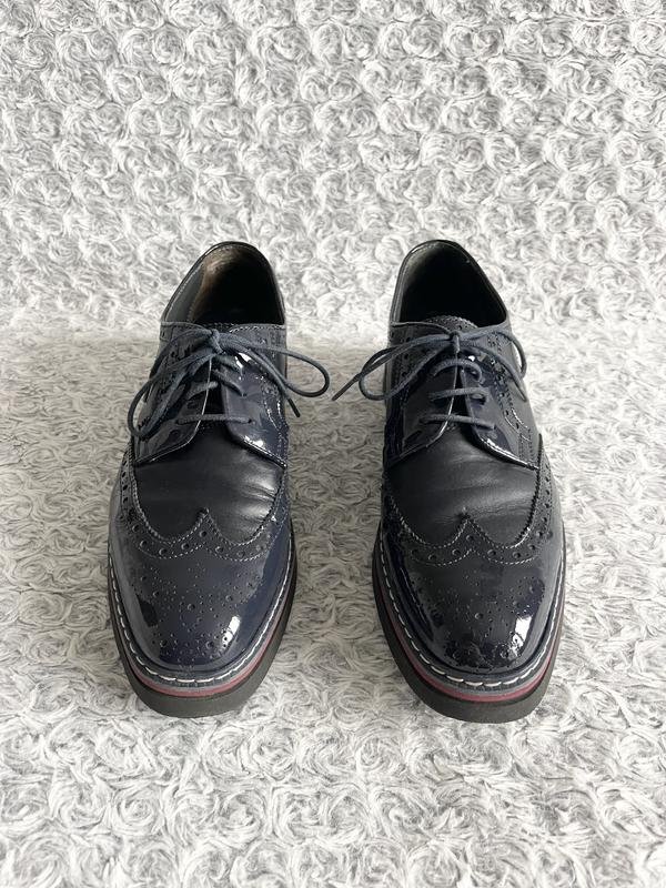 Damen Harmont & Blaine Oxford Marineblau Leder 41