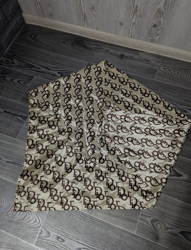 Donna Dior Sciarpa Beige Sete