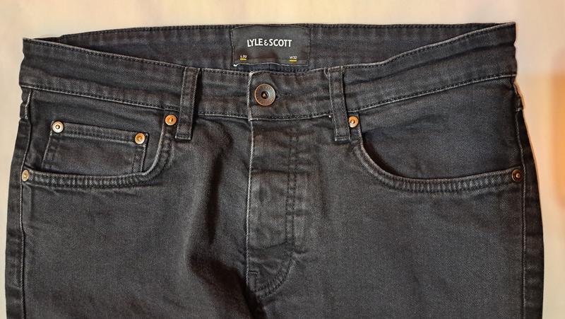 Женские Lyle & Scott Джинсы Чёрные 30 / L