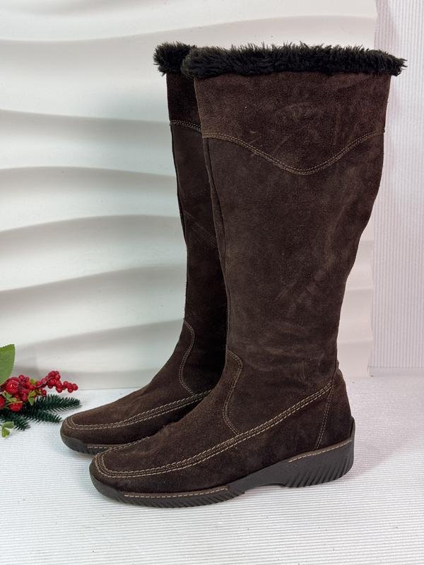 Women Vero Cuoio Boots Brown Suede 37