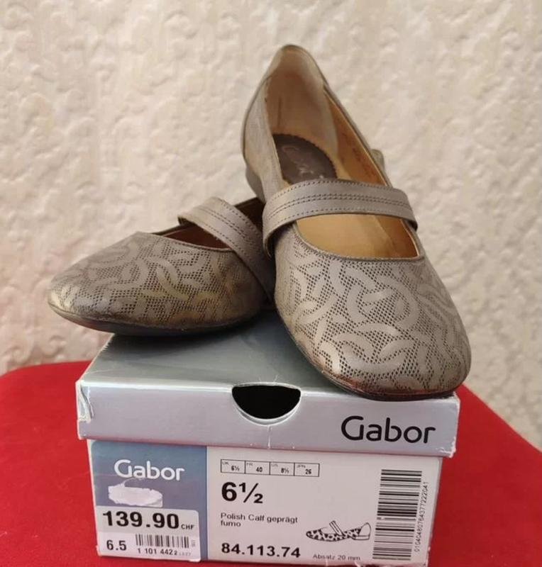 Women Gabor Heels Brown Leather 41