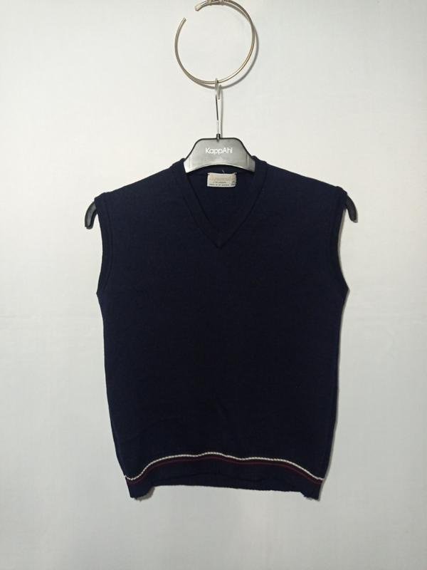Damen Aquascutum Weste Schwarz Wolle 36