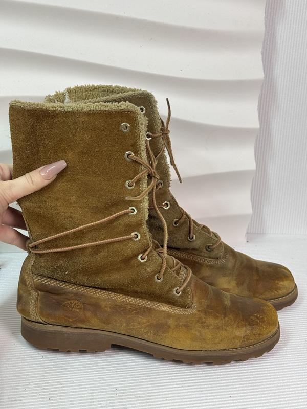 Женские Timberland Сапоги Коричневый Замша 39.5