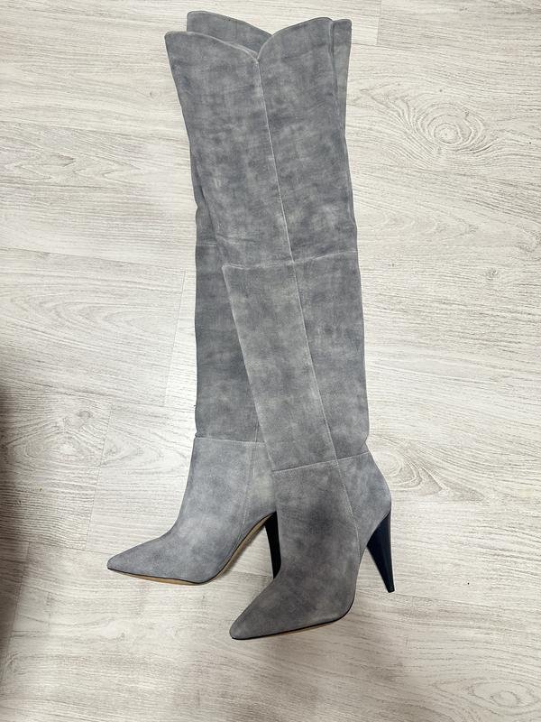 Women IRO Boots Grey Suede 38