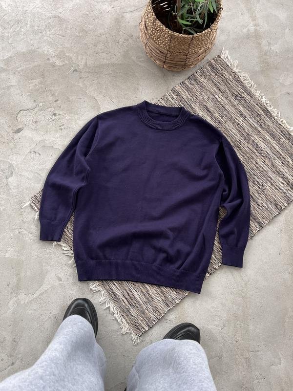 Damen Jacquemus Pullover Marineblau Polyester 40