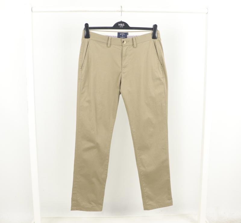 Homme Ben Sherman Pantalons Beige Coton 29 / S /