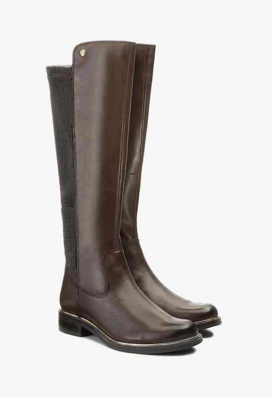 Women Caprice Boots Brown Leather 39.5