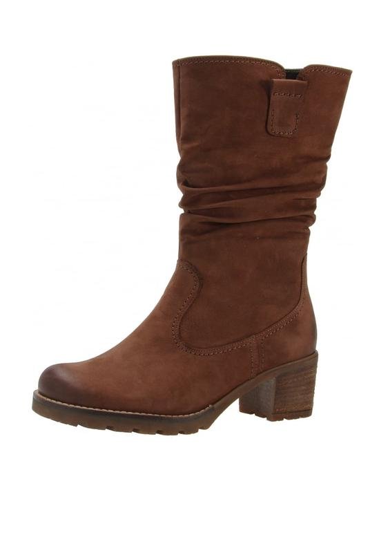 Women Gabor Boots Brown Leather 39.5