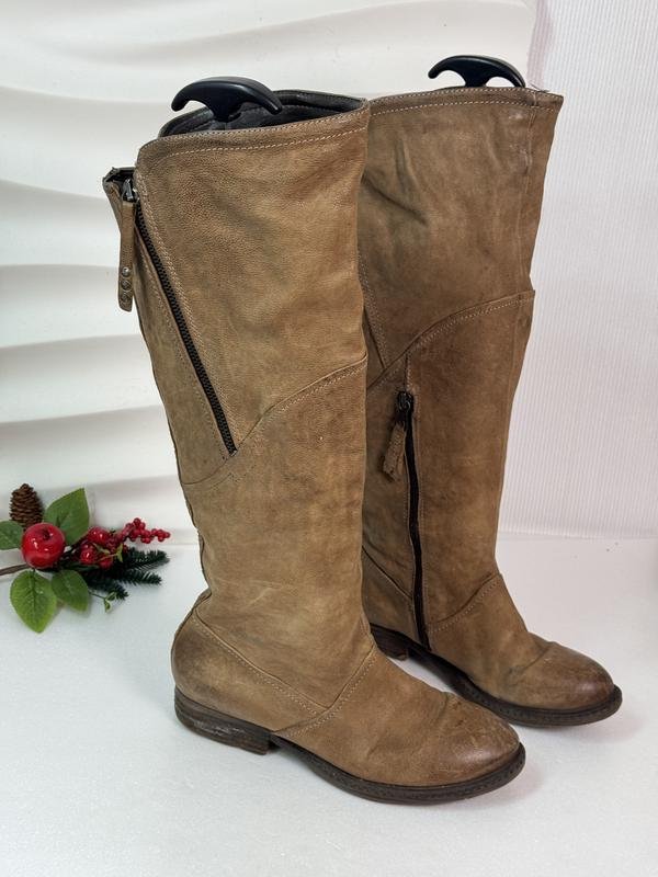 Donna Airstep Stivali Marrone Pelle 39