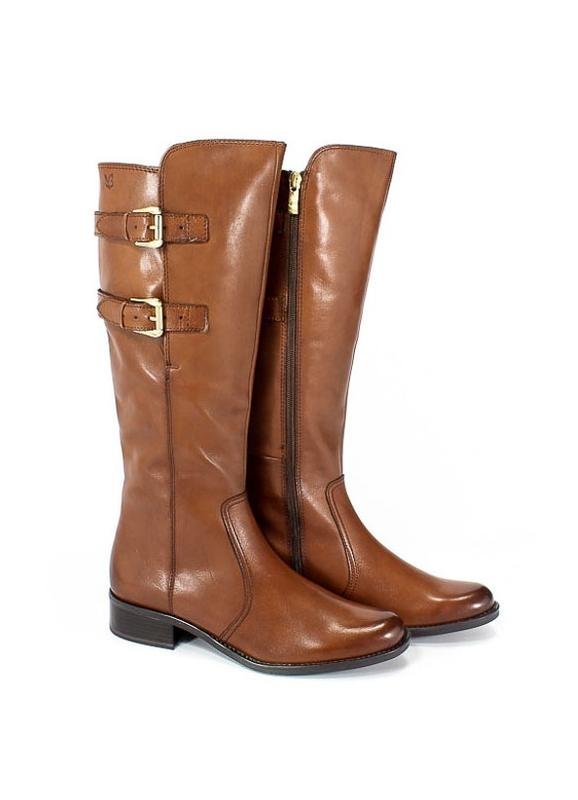 Women Caprice Boots Brown Leather 39