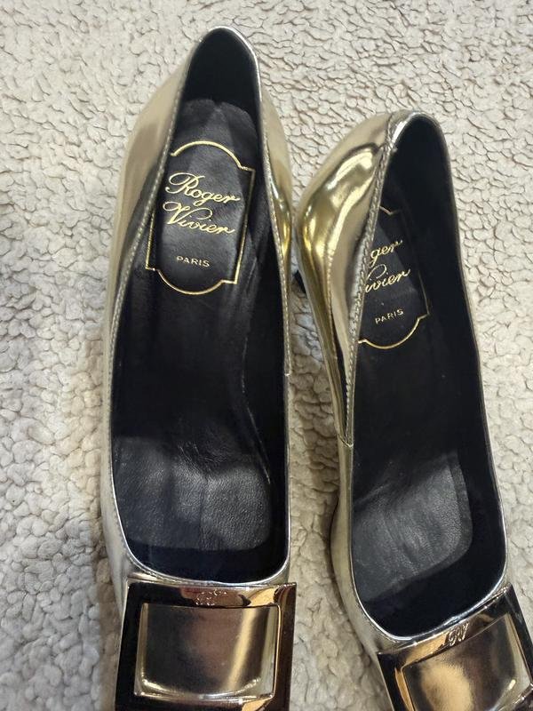 Damen Roger Vivier Absätze Silber 35.5