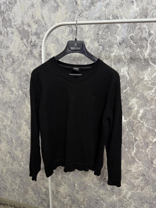 Donna Boss Maglione Nero Lana 38 / M / 46