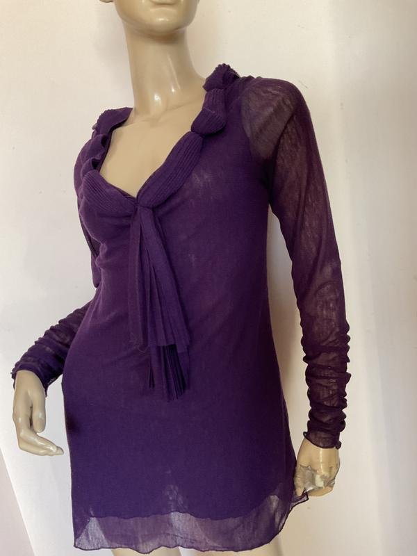 Женская Sartoria Italiana Блуза Фиолетовая 36 / S