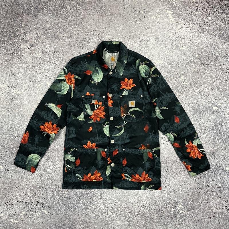 Femme Carhartt Chemise Noir Coton S