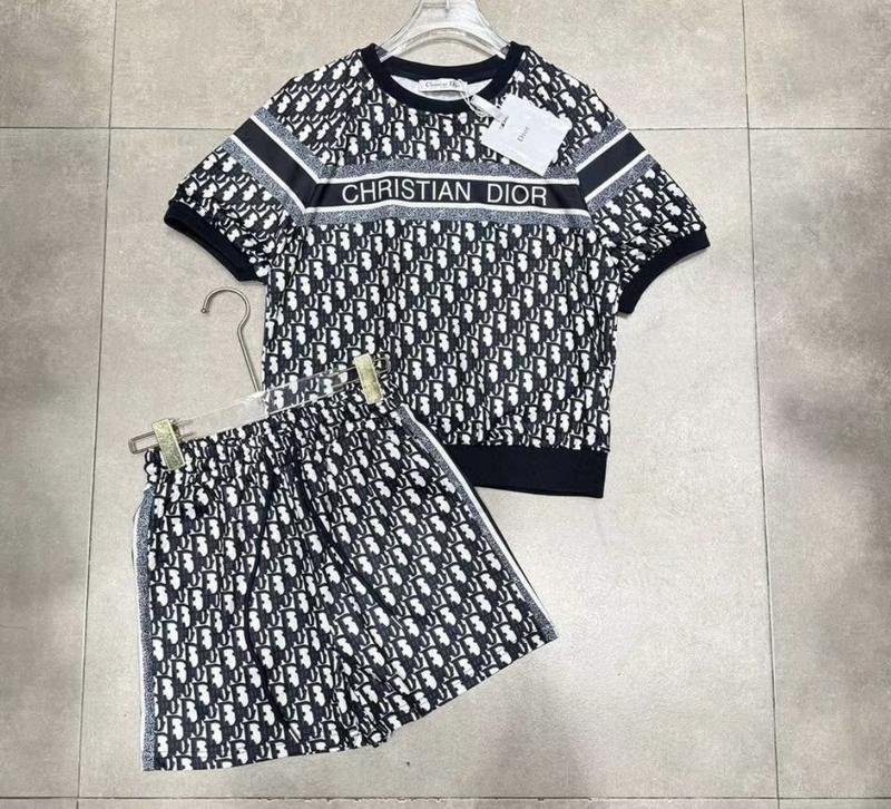 Женский Christian Dior Костюм Тёмно-синий 36 / S /