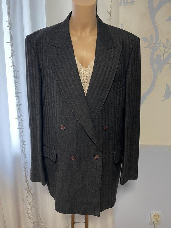 Homme Christian Dior Blazer Gris Laine One size