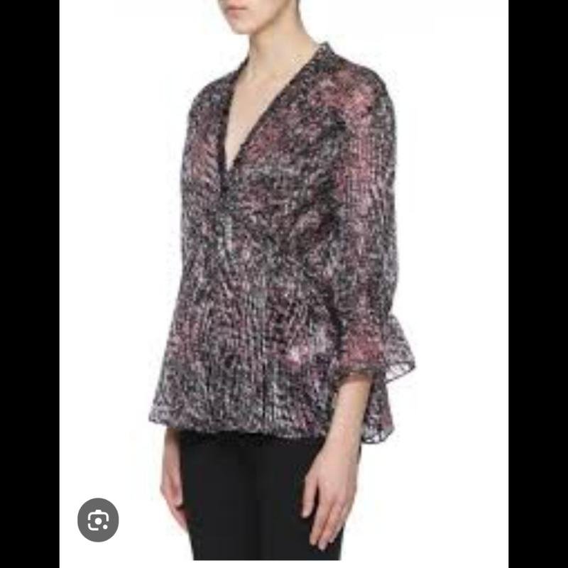 Women IRO Shirt Multicolor Silk 36 / S / 44