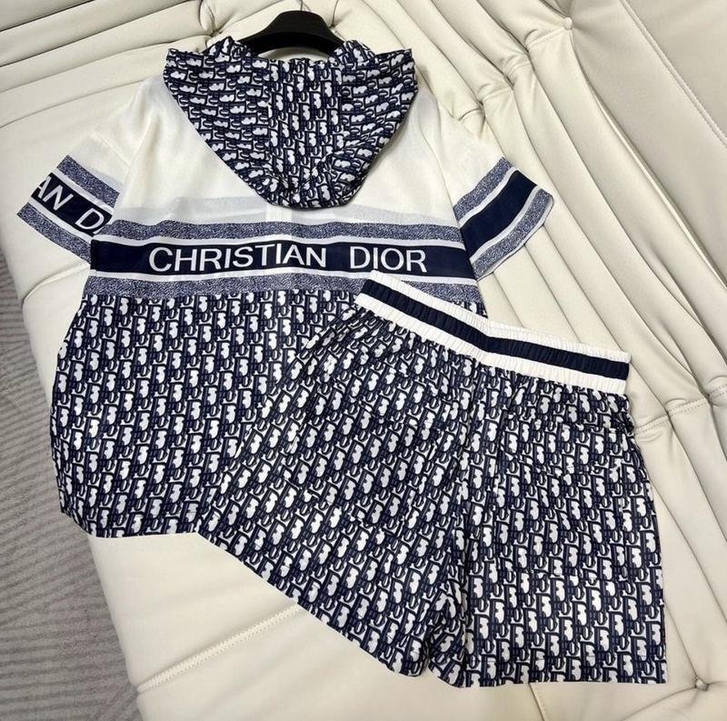 Женский Christian Dior Костюм Тёмно-синий 36 / S /
