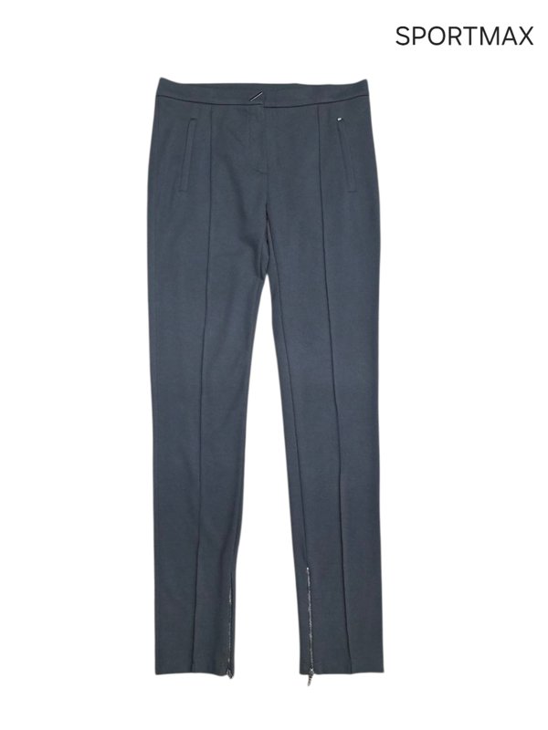 Женские Sportmax Брюки Серый Вискоза 36