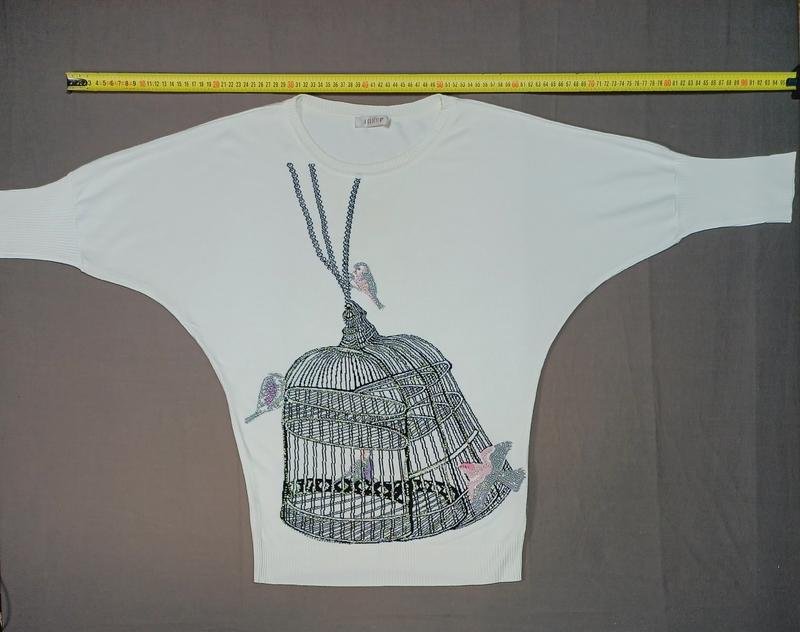 Женский Felicita Свитер Белый Вискоза 40 / L / 48