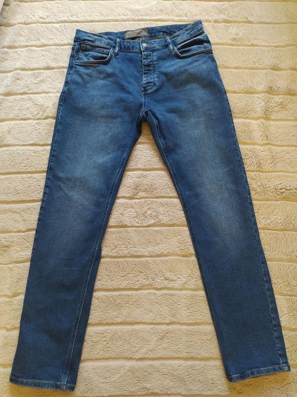 Homme French Connection Jeans Bleu Marine Denim 32