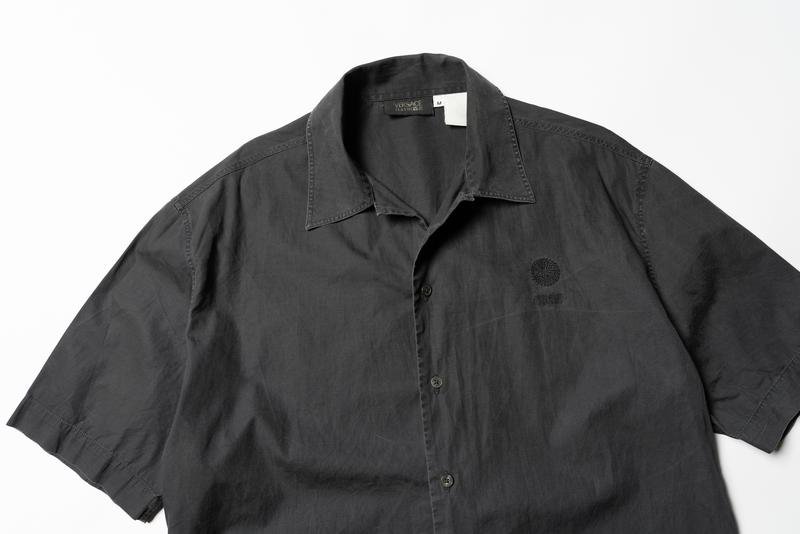 Men Versace Shirt Black 38 / M / 46