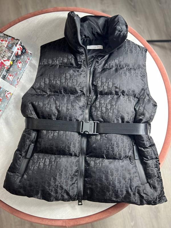 Women Christian Dior Vest Black 36 / S / 44