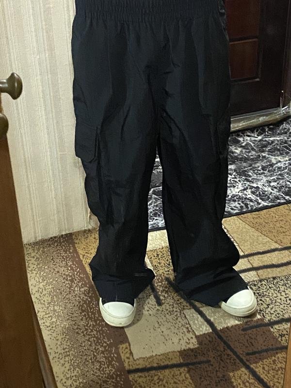Men Balenciaga Jeans Black Nylon 32 / M / 46