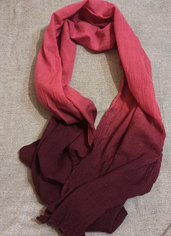 Women Navyboot Scarf Burgundy