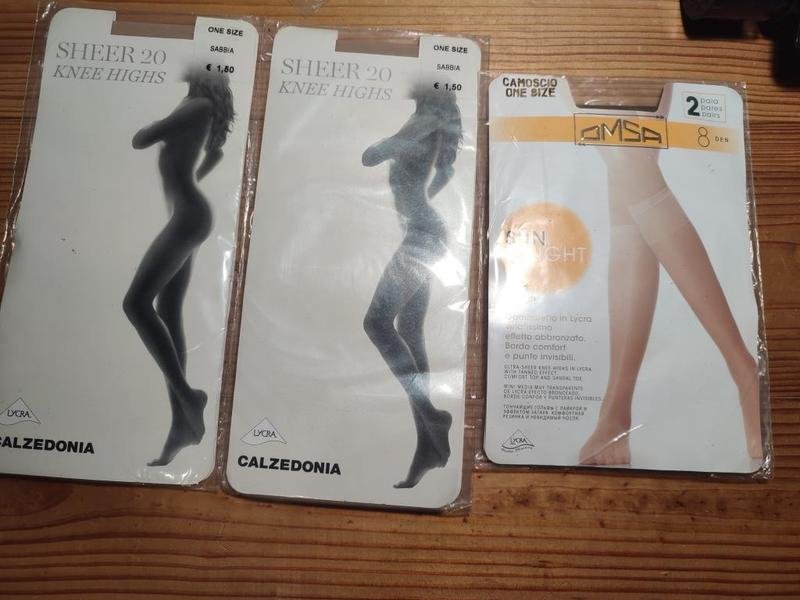 Women Calzedonia Socks Beige One size