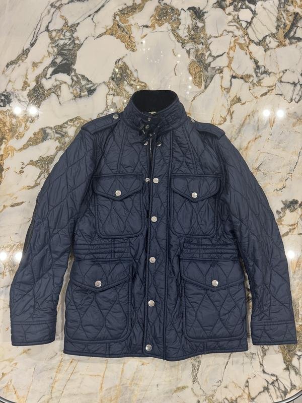 Herren Burberry Jacke Marineblau Baumwolle M