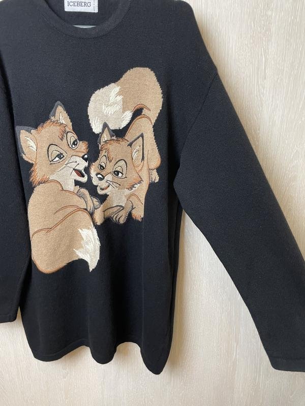 Женский Iceberg Свитер Чёрный L-XL