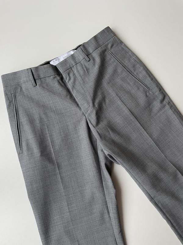Women IRO Trousers Grey Wool 36 / S / 44